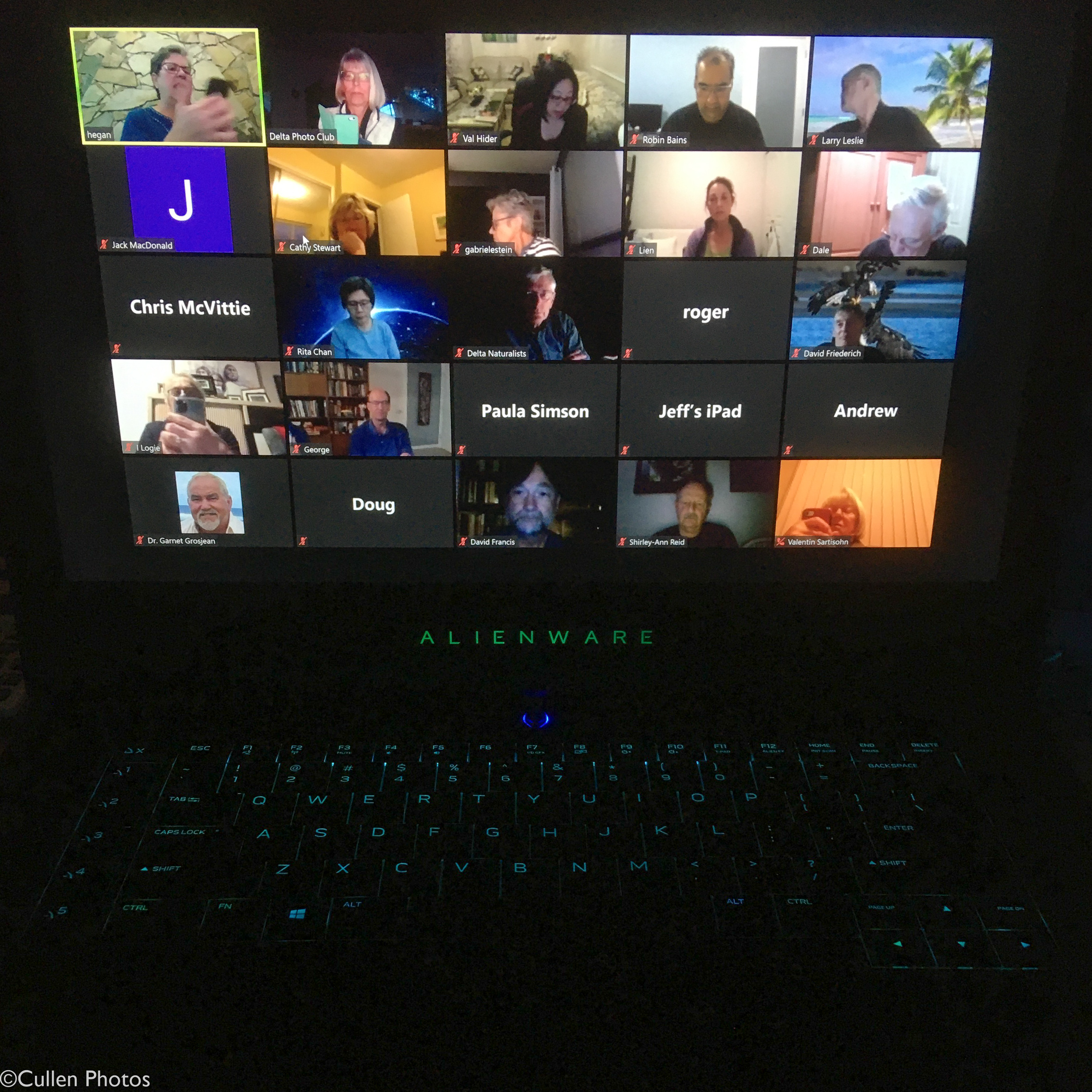 Zoom meeting screenshot