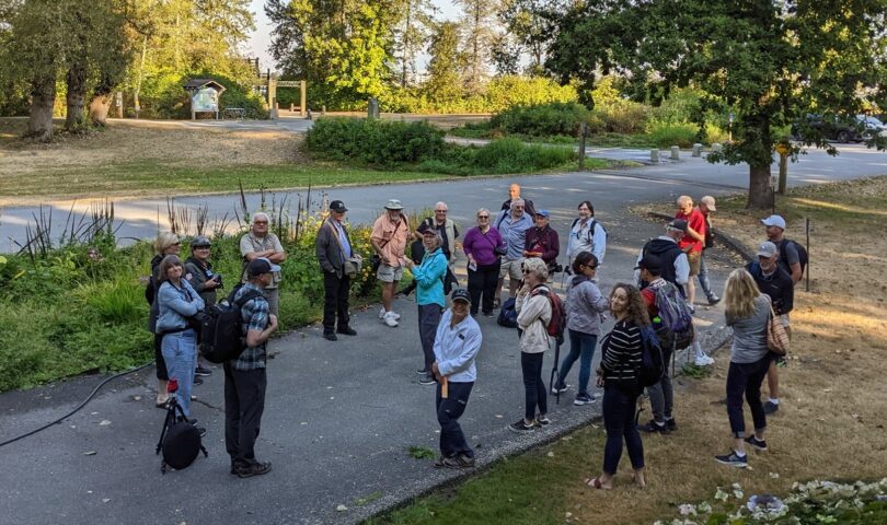 DPC members and guests at an outing